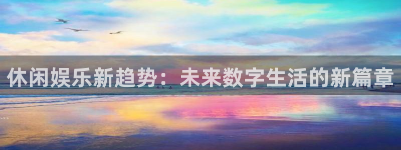 舒克极悦：休闲娱乐新趋势：未来数字生活的新篇章